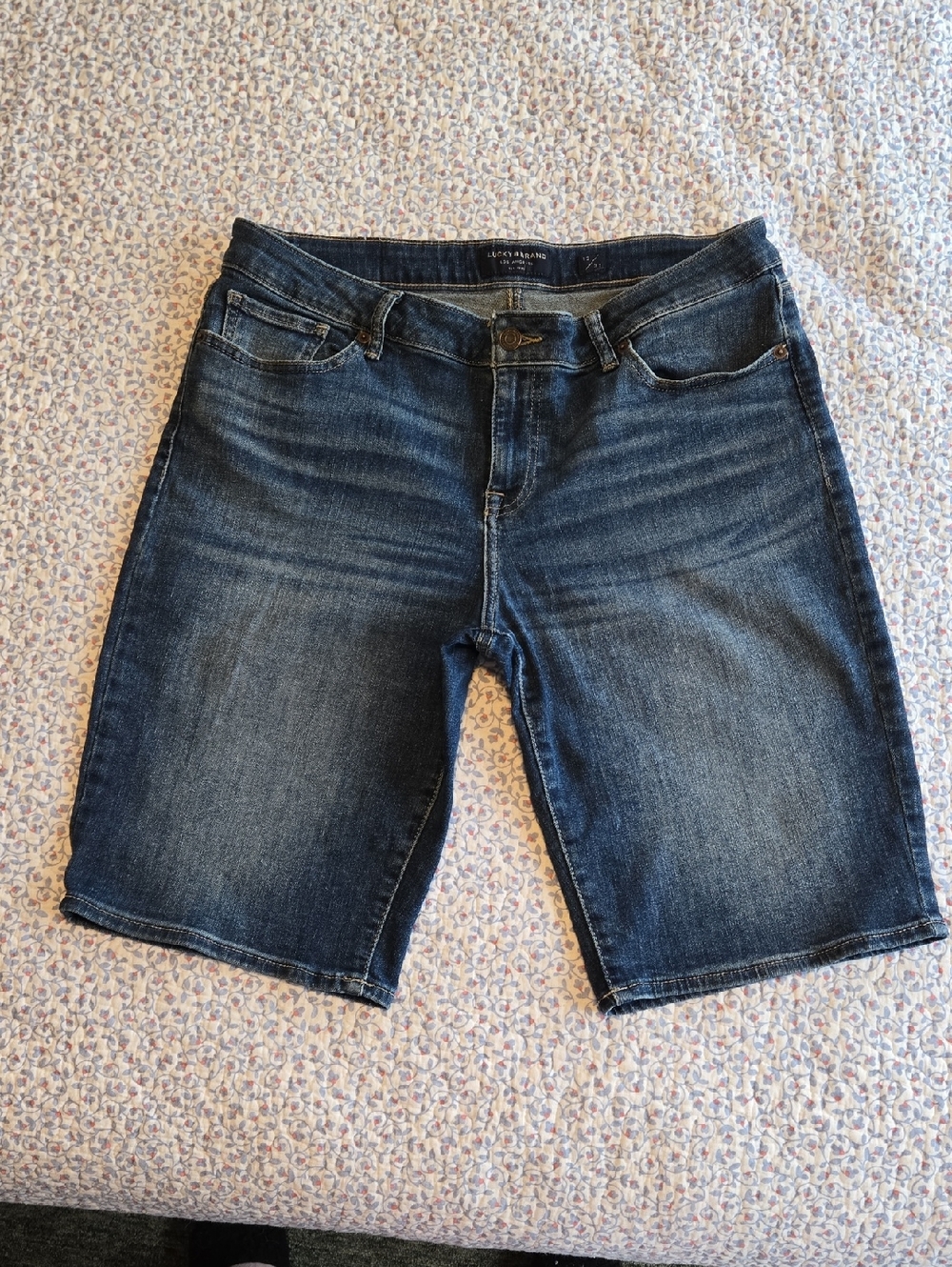 Lucky Brand Dark Blue Denim Shorts